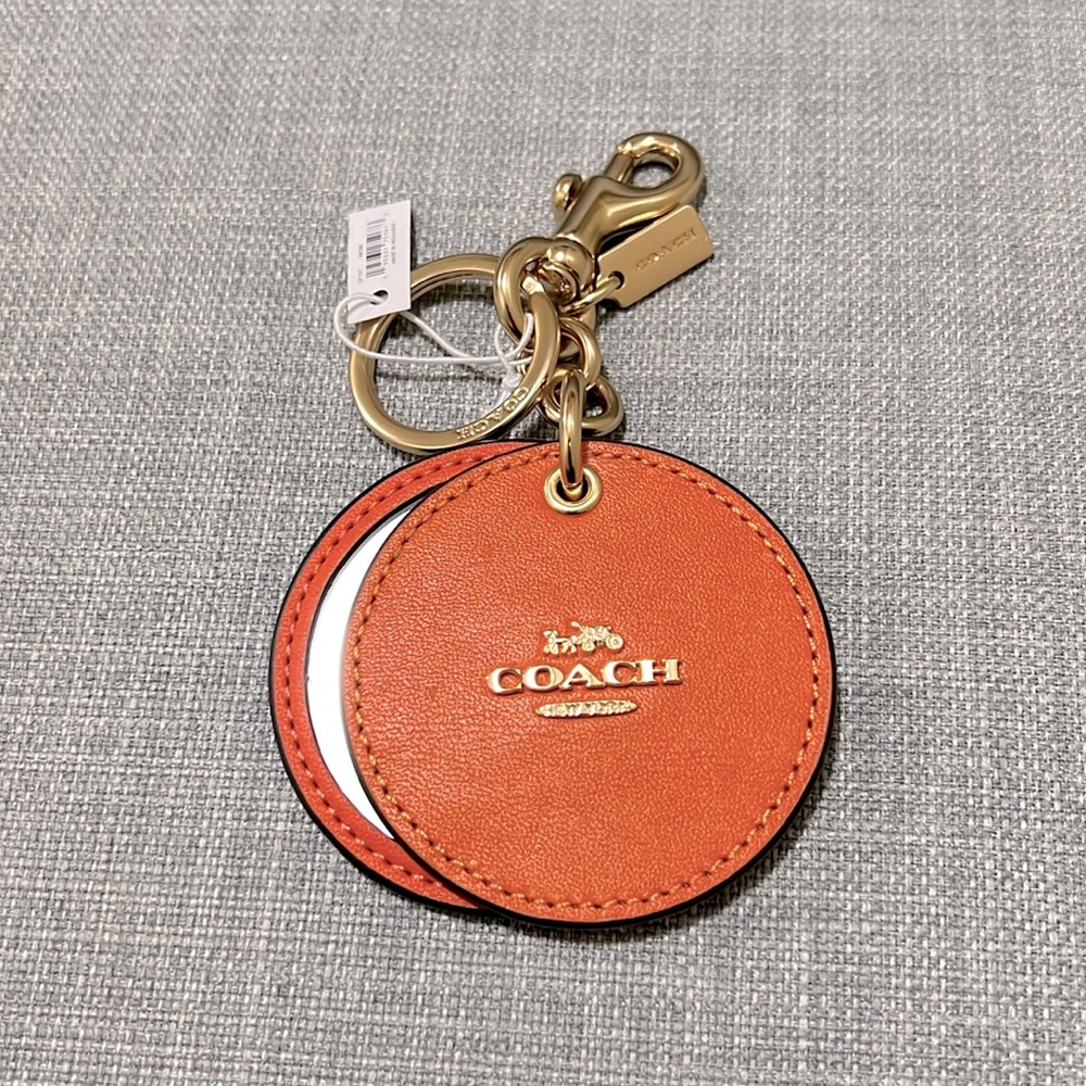 NWT Coach Mirror Bag Charm Accessory